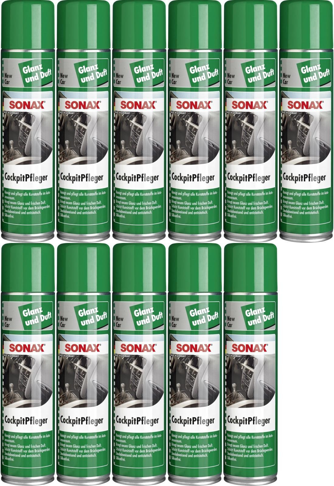 Sonax CockpitPfleger NewCar 11x 400 Milliliter