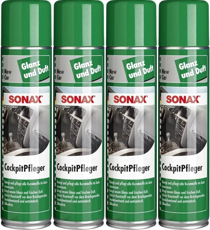 Sonax CockpitPfleger NewCar 4x 400 Milliliter