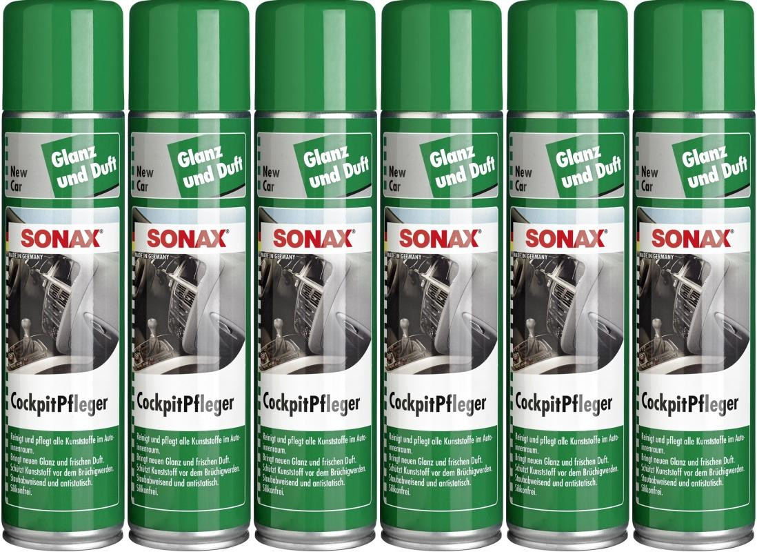 Sonax CockpitPfleger NewCar 6x 400 Milliliter