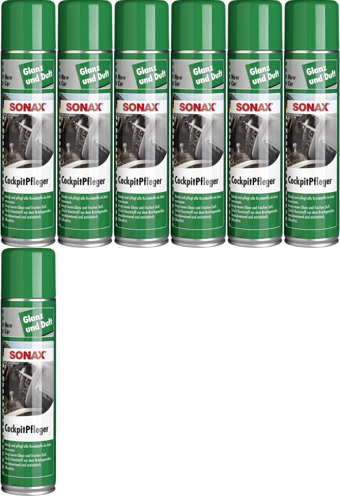 Sonax CockpitPfleger NewCar 7x 400 Milliliter