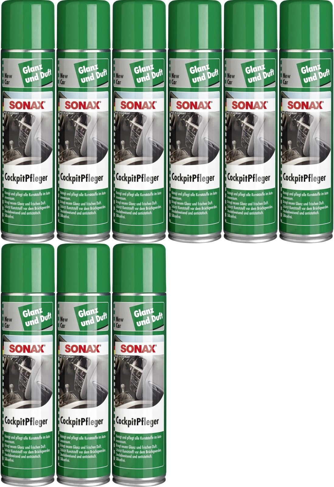 Sonax CockpitPfleger NewCar 9x 400 Milliliter