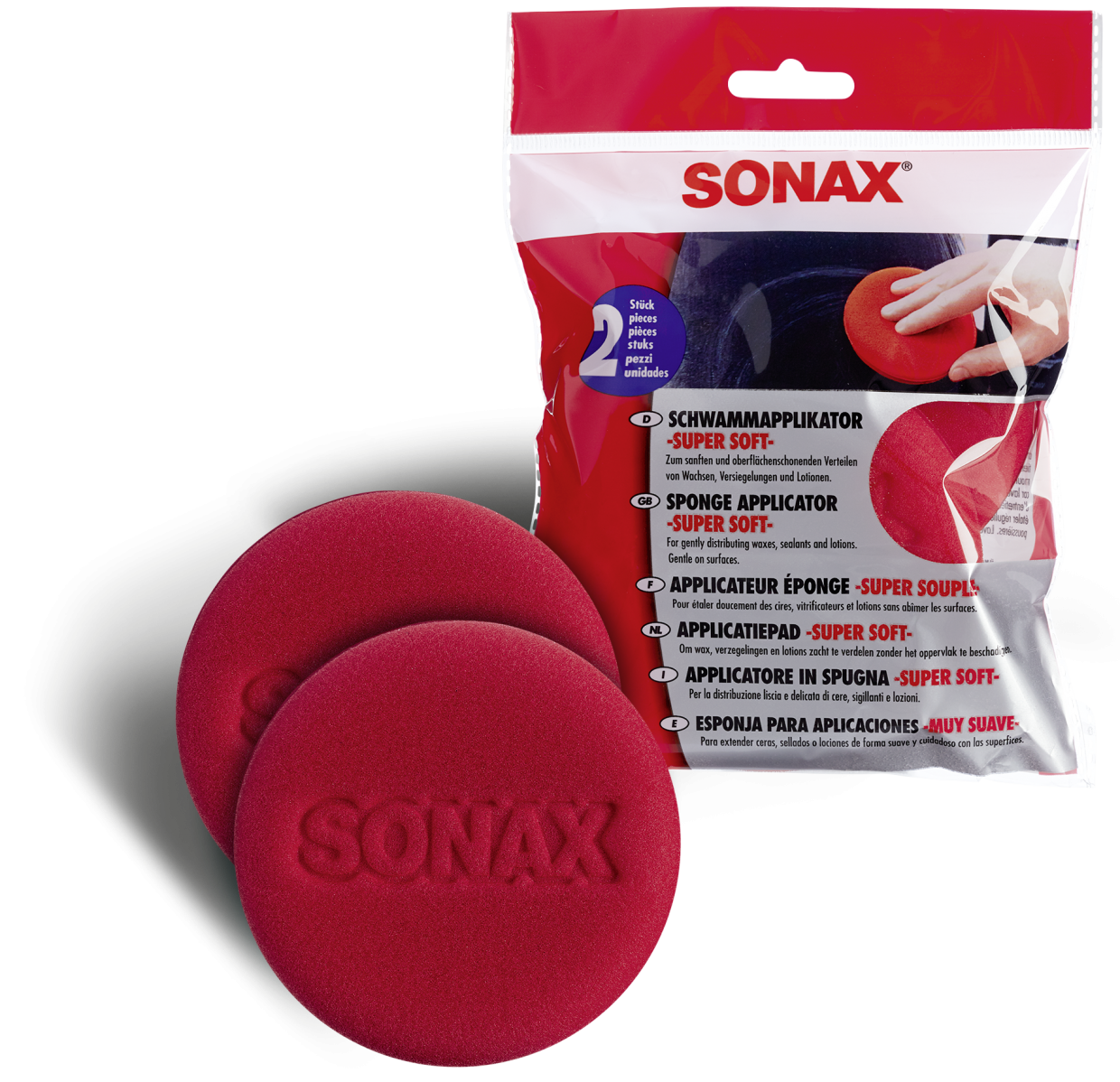 SONAX SchwammApplikator -Super Soft