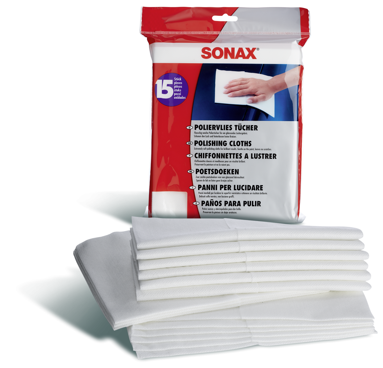 Sonax PolierVliesTücher