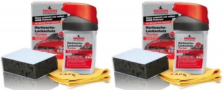 Nigrin Turbo Hartwachs-Lackschutz Set 2x 300 Milliliter