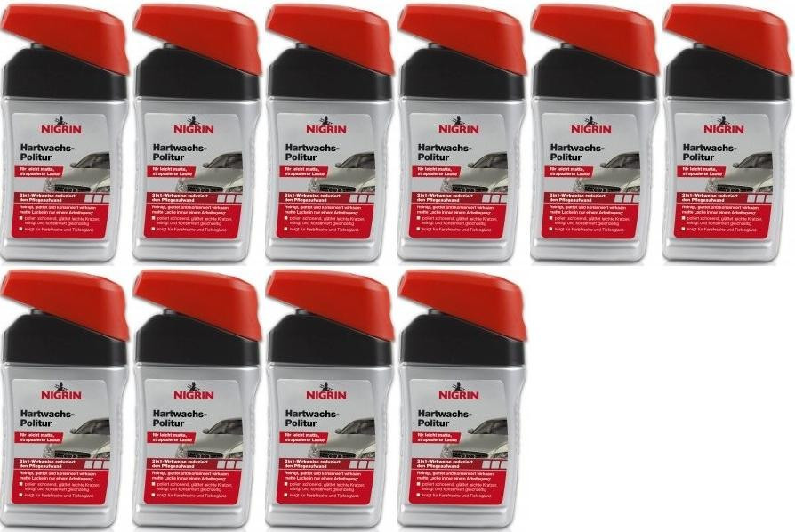 Nigrin Hartwachs-Politur 10x 300 Milliliter