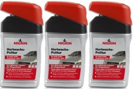 Nigrin Hartwachs-Politur 3x 300 Milliliter
