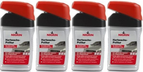 Nigrin Hartwachs-Politur 4x 300 Milliliter