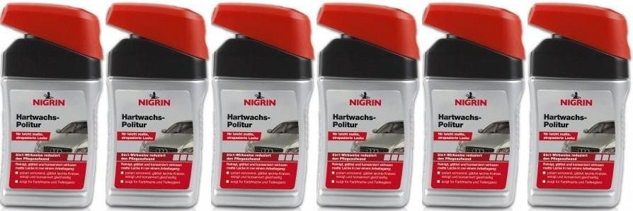 Nigrin Hartwachs-Politur 6x 300 Milliliter