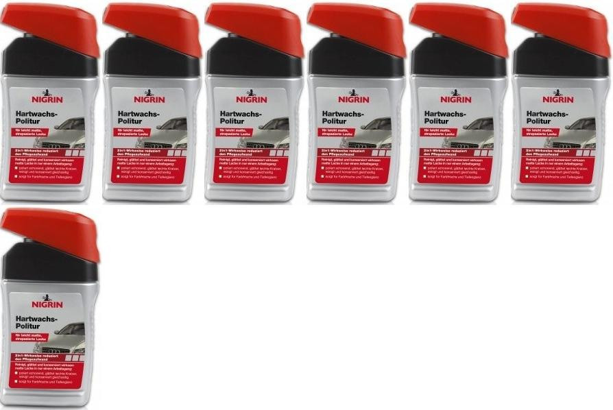 Nigrin Hartwachs-Politur 7x 300 Milliliter