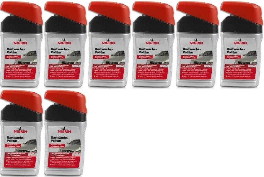 Nigrin Hartwachs-Politur 8x 300 Milliliter