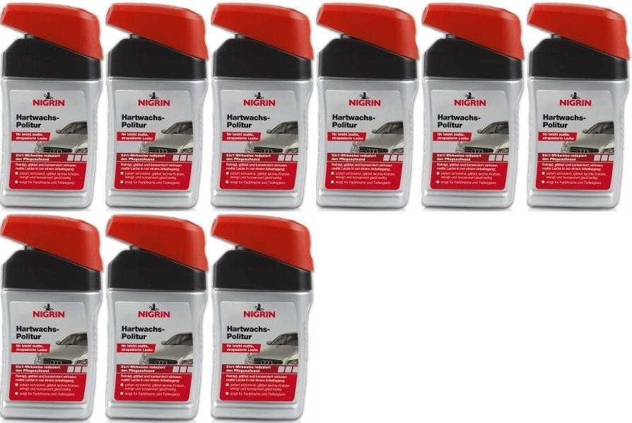 Nigrin Hartwachs-Politur 9x 300 Milliliter