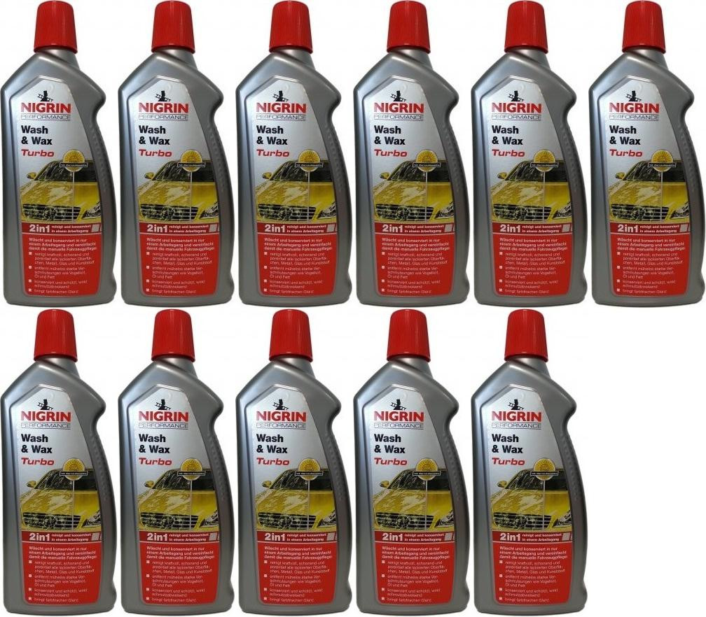 Nigrin Performance Wash & Wax Turbo 1000ml 11x 1l = 11 Liter