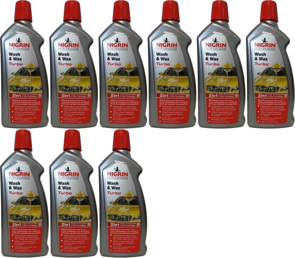 Nigrin Performance Wash & Wax Turbo 1000ml 9x 1l = 9 Liter