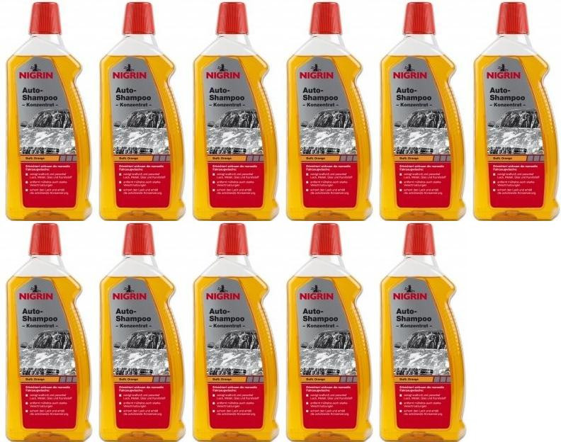 Nigrin Auto-Shampoo Konzentrat Orange 1000ml 11x 1l = 11 Liter