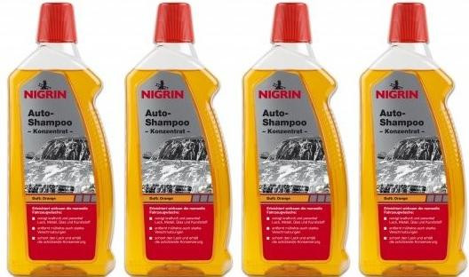 Nigrin Auto-Shampoo Konzentrat Orange 1000ml 4x 1l = 4 Liter