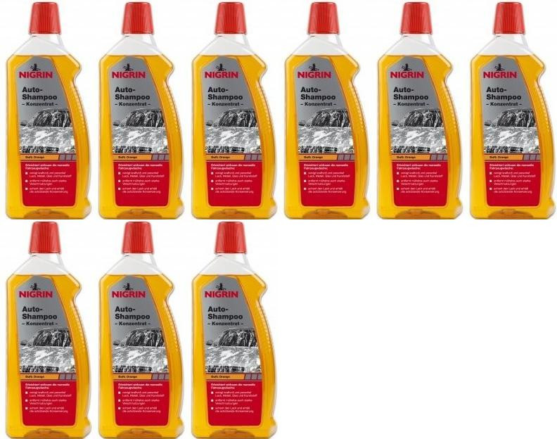 Nigrin Auto-Shampoo Konzentrat Orange 1000ml 9x 1l = 9 Liter
