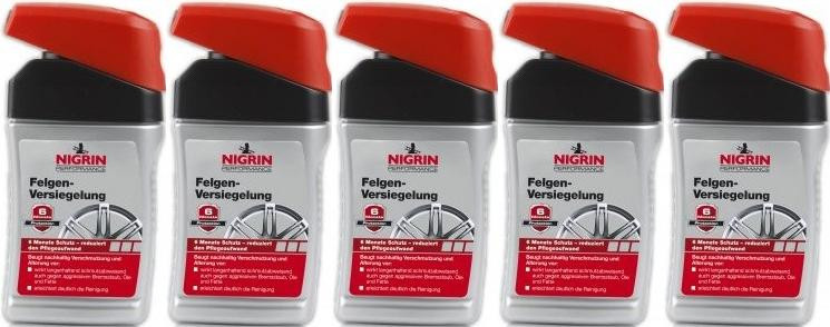 Nigrin Felgen-Versiegelung 5x 300 Milliliter