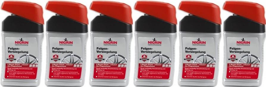 Nigrin Felgen-Versiegelung 6x 300 Milliliter