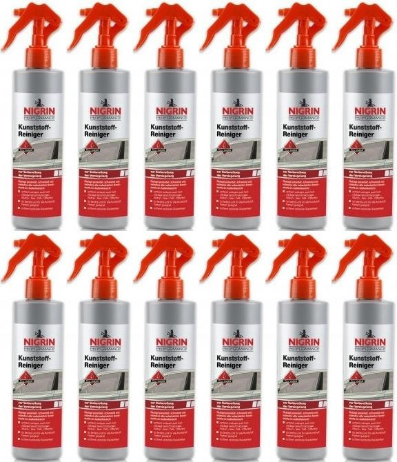 Nigrin Kunststoff-Reiniger 12x 300 Milliliter
