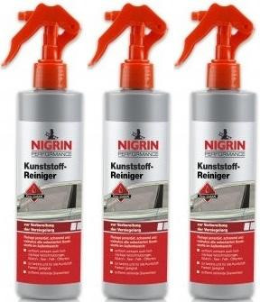 Nigrin Kunststoff-Reiniger 3x 300 Milliliter