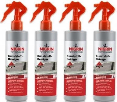 Nigrin Kunststoff-Reiniger 4x 300 Milliliter