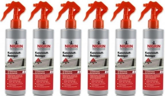 Nigrin Kunststoff-Reiniger 6x 300 Milliliter