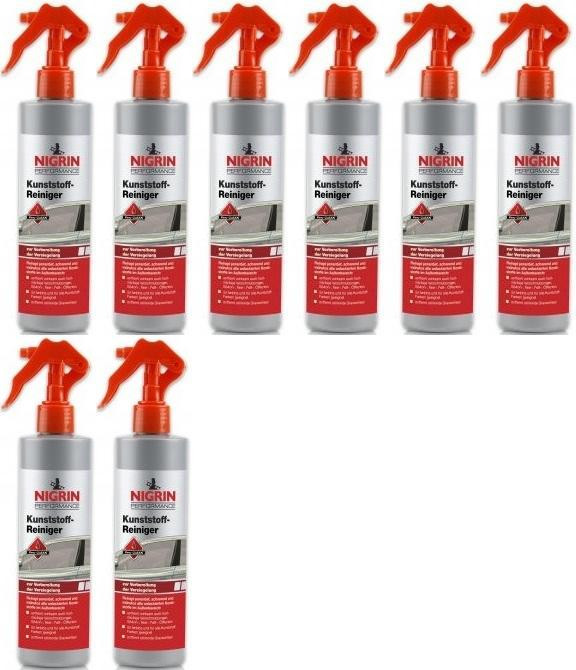 Nigrin Kunststoff-Reiniger 8x 300 Milliliter