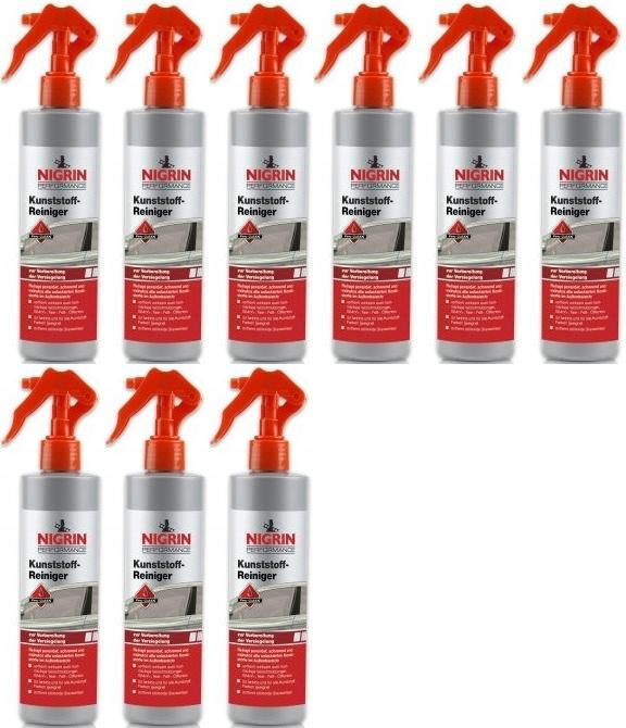 Nigrin Kunststoff-Reiniger 9x 300 Milliliter