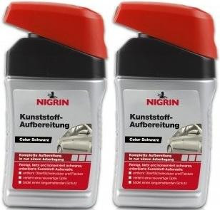 Nigrin Kunststoff-Aufbereitung Color schwarz 2x 300 Milliliter