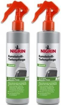 Nigrin Kunststoff-Tiefenpflege glänzend 2x 300 Milliliter