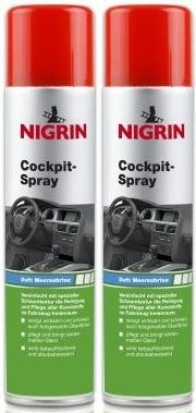 Nigrin Cockpit-Spray Meeresbrise 2x 400 Milliliter
