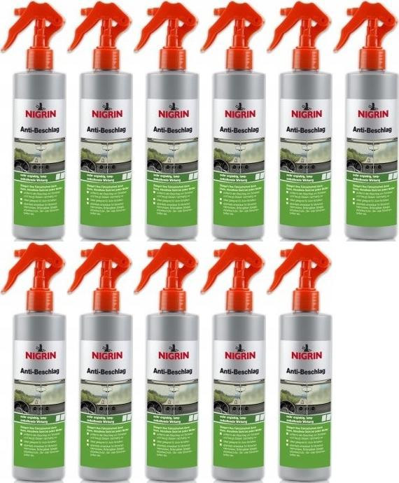 Nigrin Anti-Beschlag Pumpzerstäuber 11x 300 Milliliter