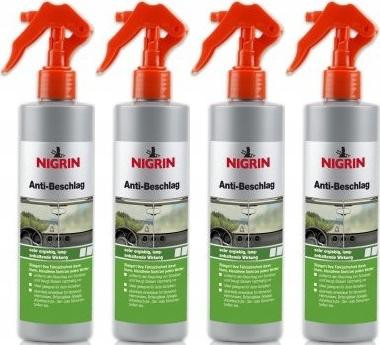 Nigrin Anti-Beschlag Pumpzerstäuber 4x 300 Milliliter