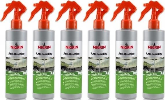 Nigrin Anti-Beschlag Pumpzerstäuber 6x 300 Milliliter