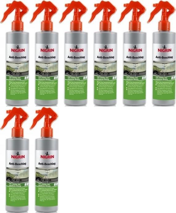 Nigrin Anti-Beschlag Pumpzerstäuber 8x 300 Milliliter