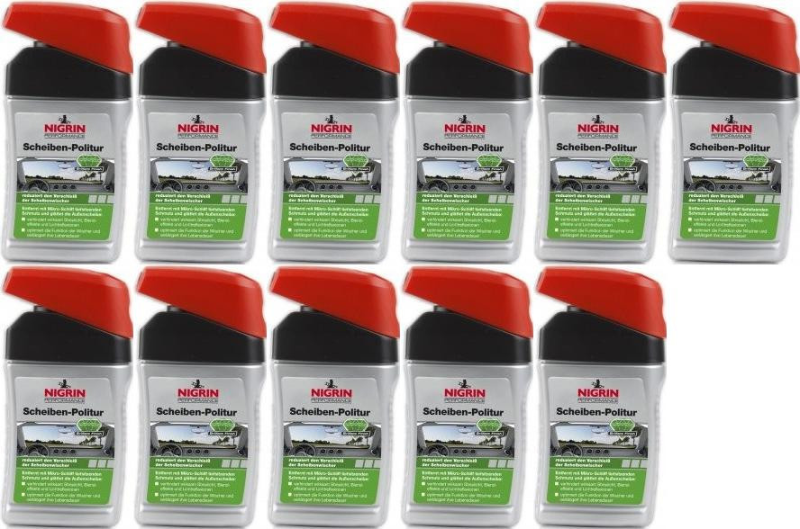 Nigrin Scheiben-Politur 11x 300 Milliliter