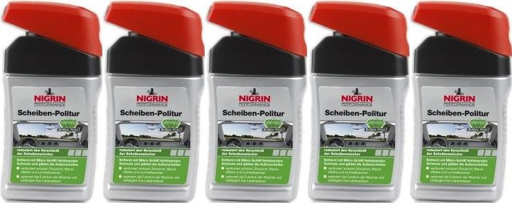 Nigrin Scheiben-Politur 5x 300 Milliliter