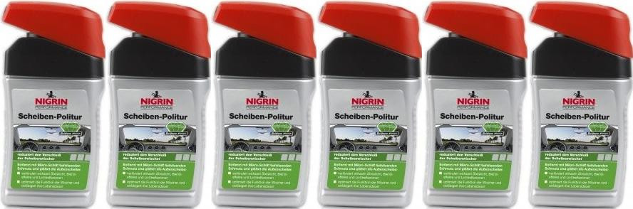 Nigrin Scheiben-Politur 6x 300 Milliliter