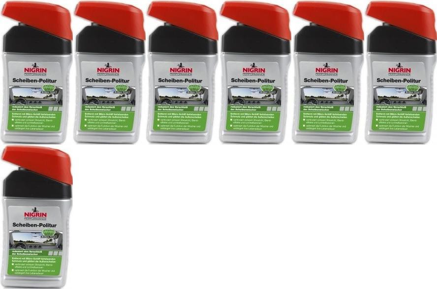 Nigrin Scheiben-Politur 7x 300 Milliliter