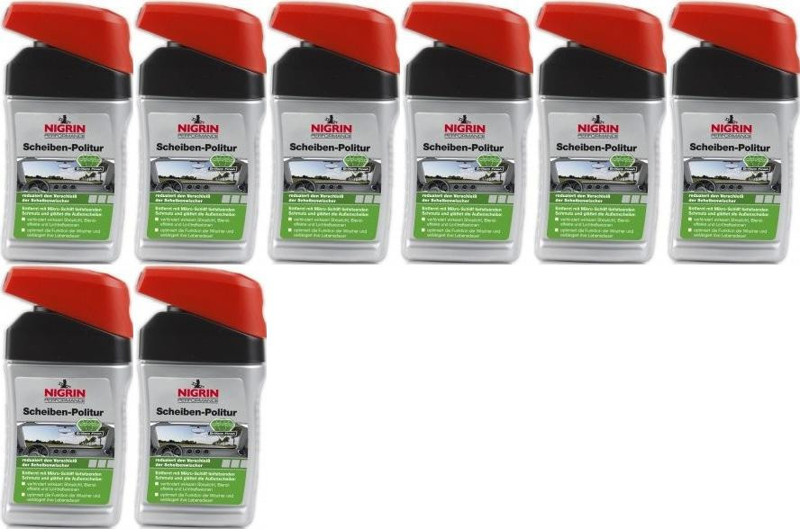 Nigrin Scheiben-Politur 8x 300 Milliliter