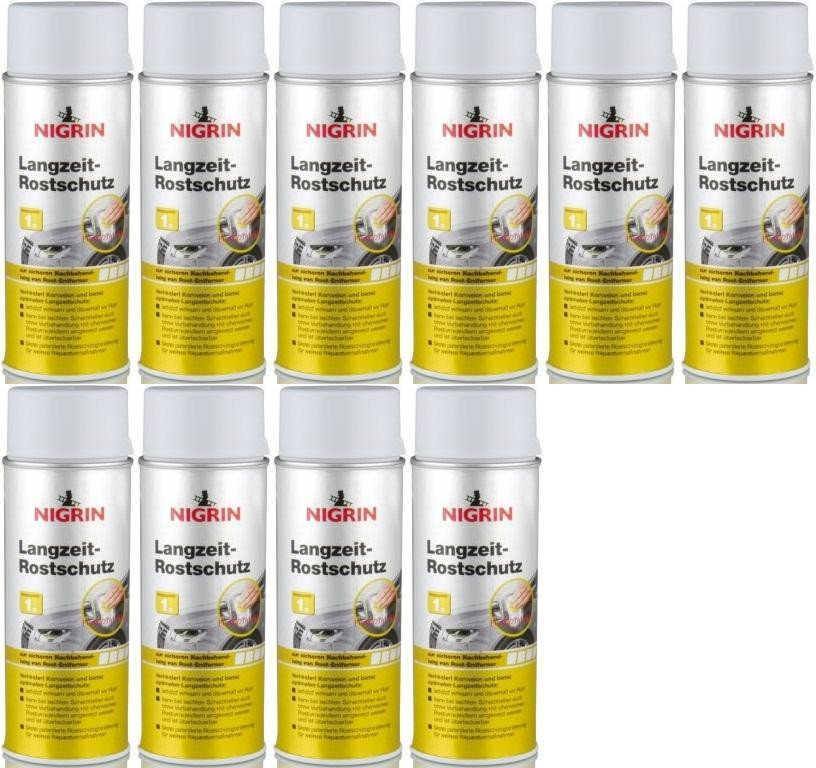 Nigrin Rostprimer-Spray grau 10x 400 Milliliter