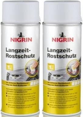 Nigrin Rostprimer-Spray grau 2x 400 Milliliter