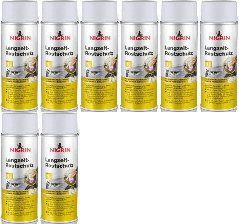 Nigrin Rostprimer-Spray grau 8x 400 Milliliter