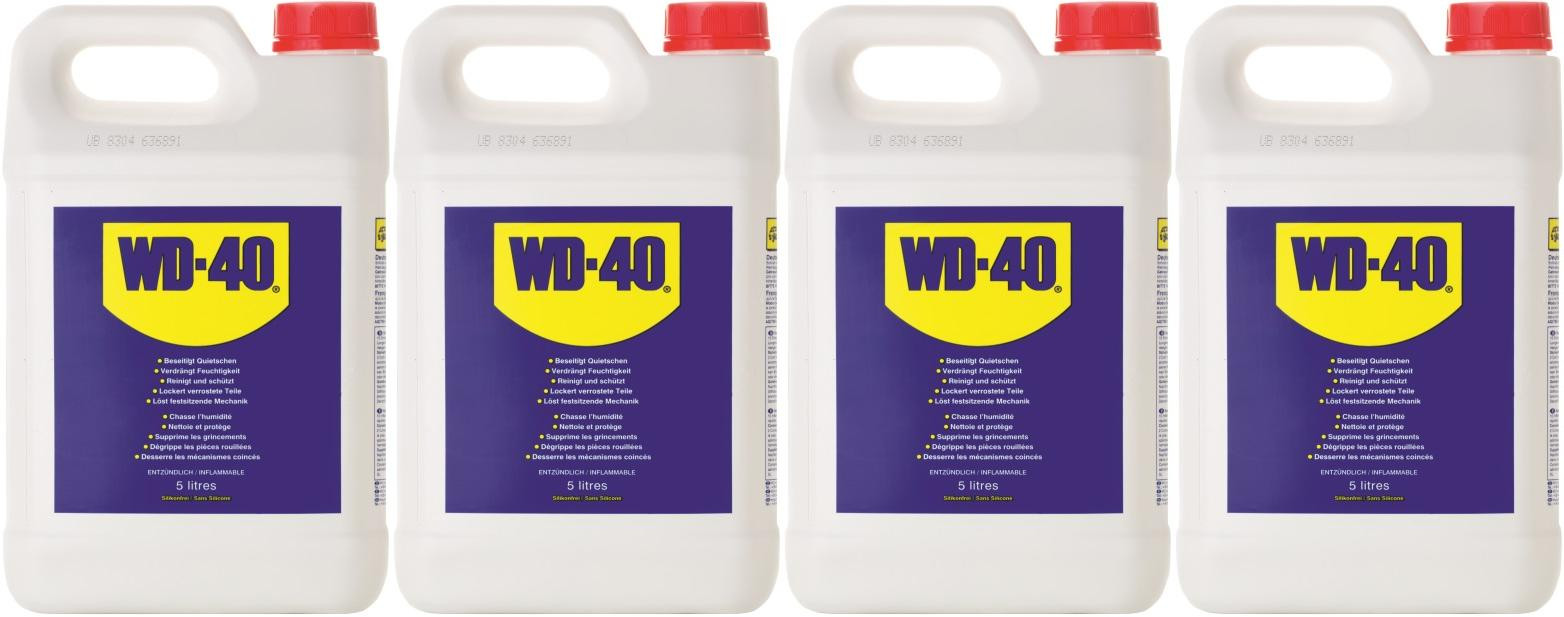 WD-40 Multifunktionsöl 4x 5 = 20 Liter