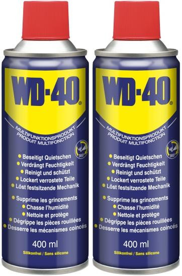 WD-40 Classic Multifunktionsöl 2x 400 Milliliter