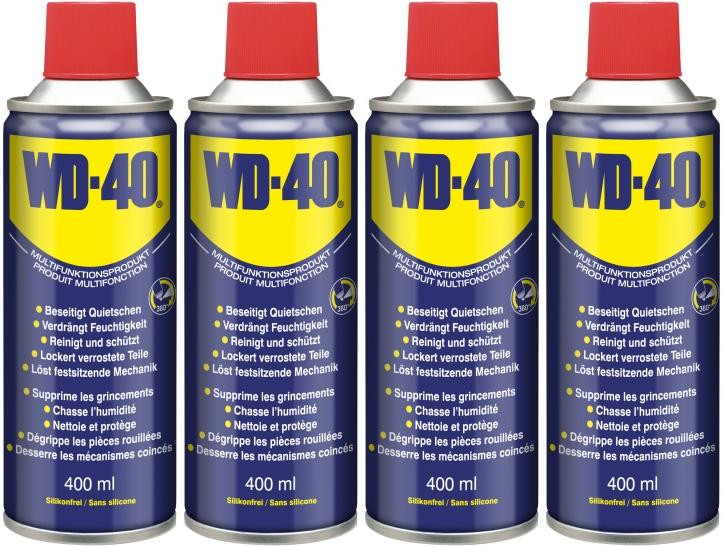 WD-40 Classic Multifunktionsöl 4x 400 Milliliter