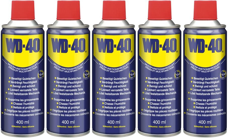 WD-40 Classic Multifunktionsöl 5x 400 Milliliter