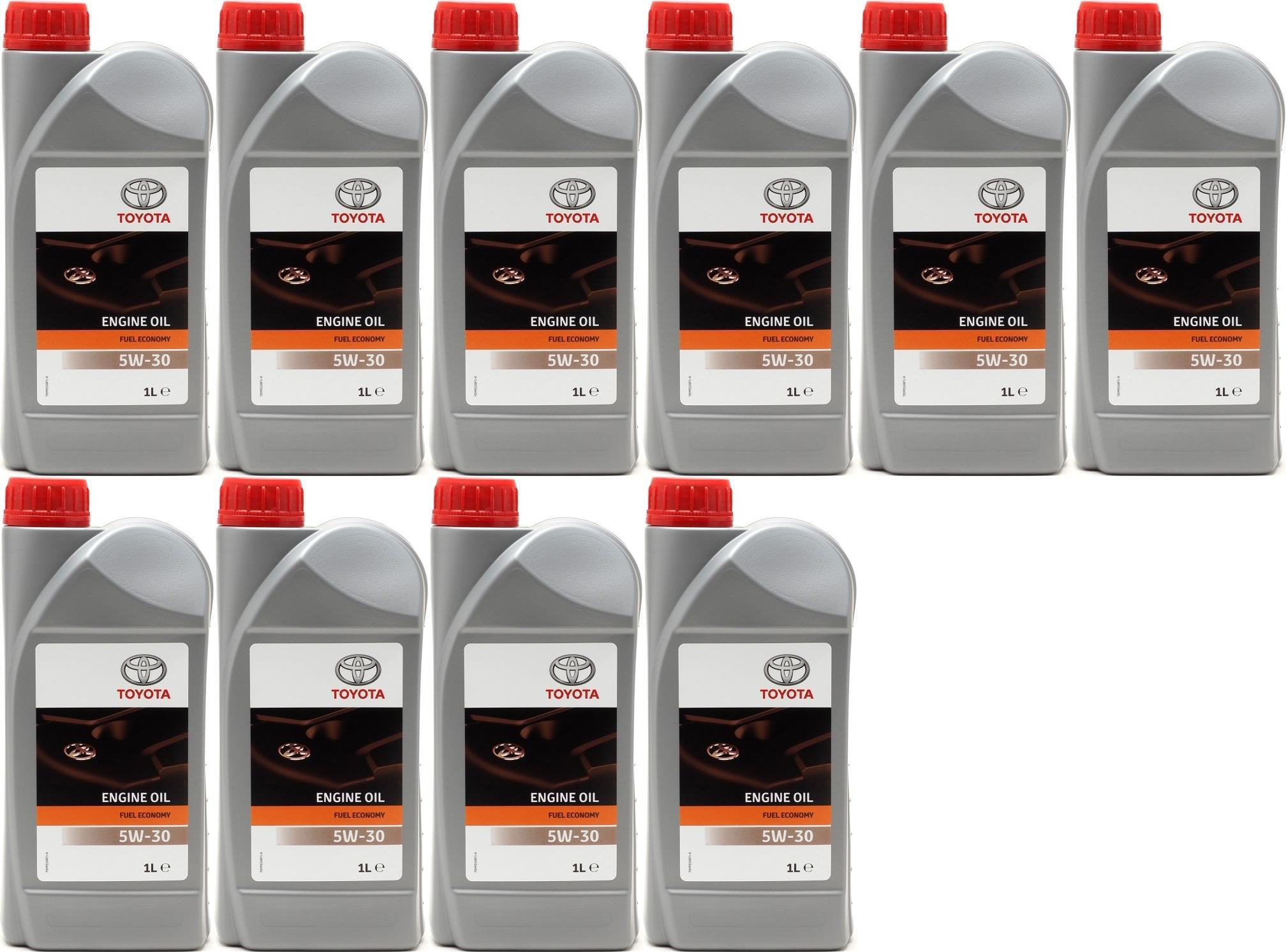 Original Toyota Fuel Economy 5W-30 Motoröl 10x 1l = 10 Liter