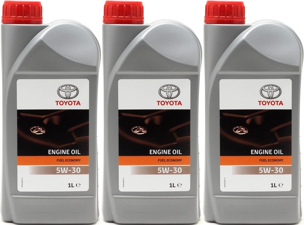 Original Toyota Fuel Economy 5W-30 Motoröl 3x 1l = 3 Liter