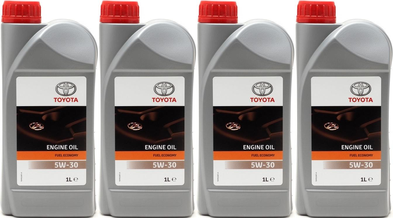 Original Toyota Fuel Economy 5W-30 Motoröl 4x 1l = 4 Liter